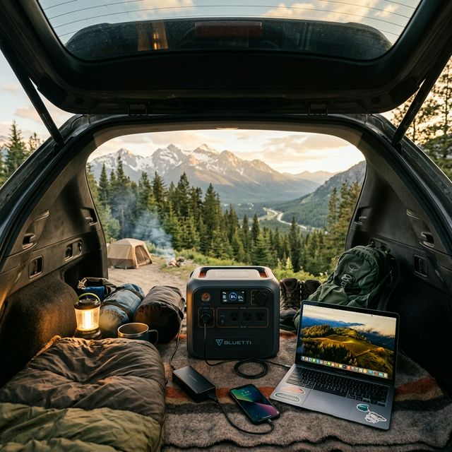 Energía en Ruta: Tu Propia Estación de Electricidad